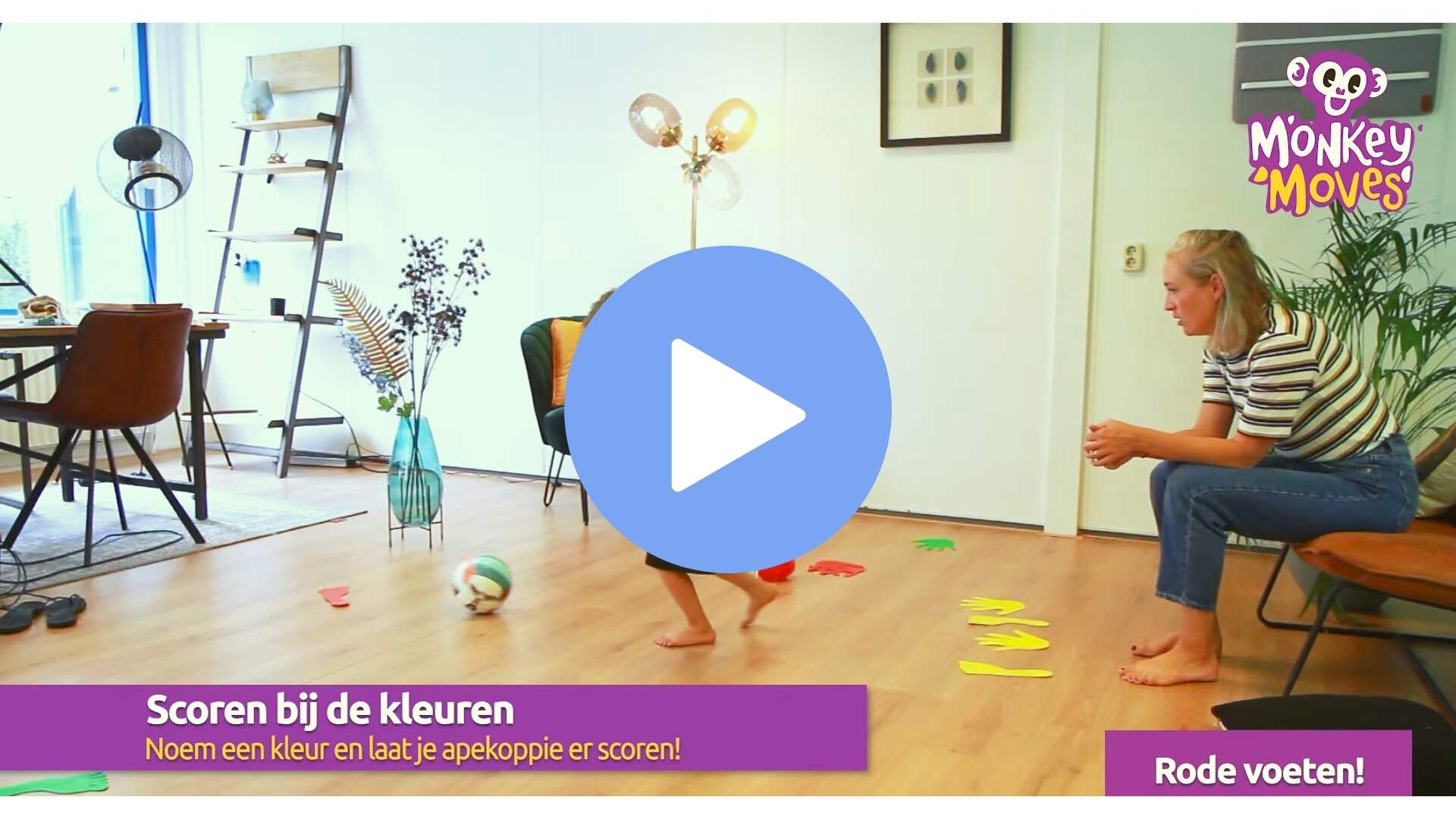 Handjes en Voetjesspel video speluitleg